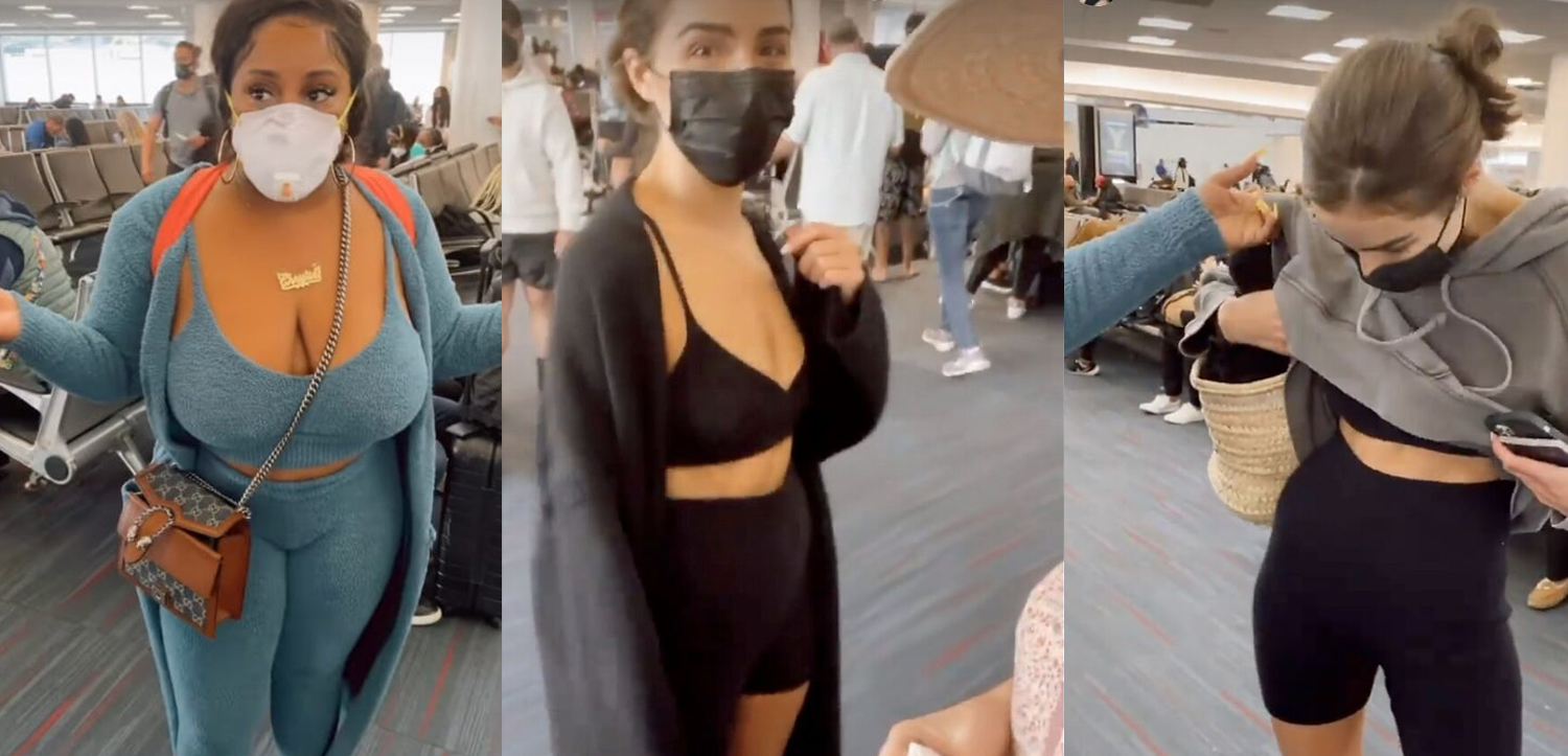 Olivia Culpo Asked to Cover Up Before American Airlines Flight