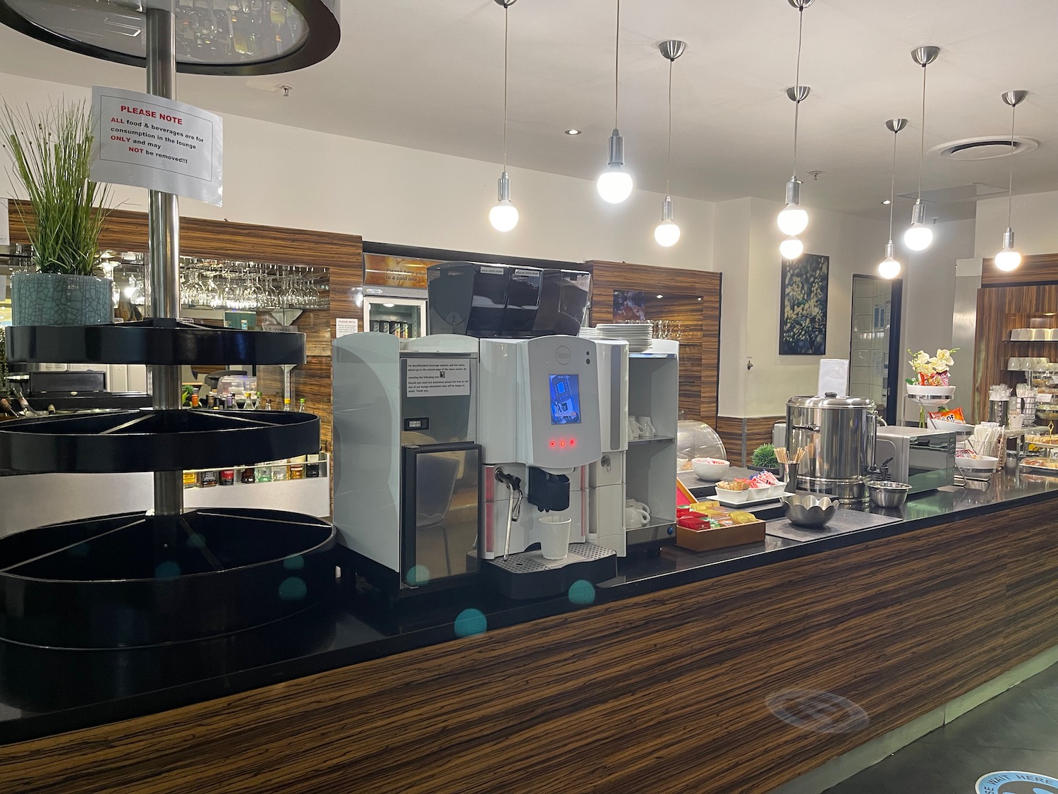 a coffee machine on a counter