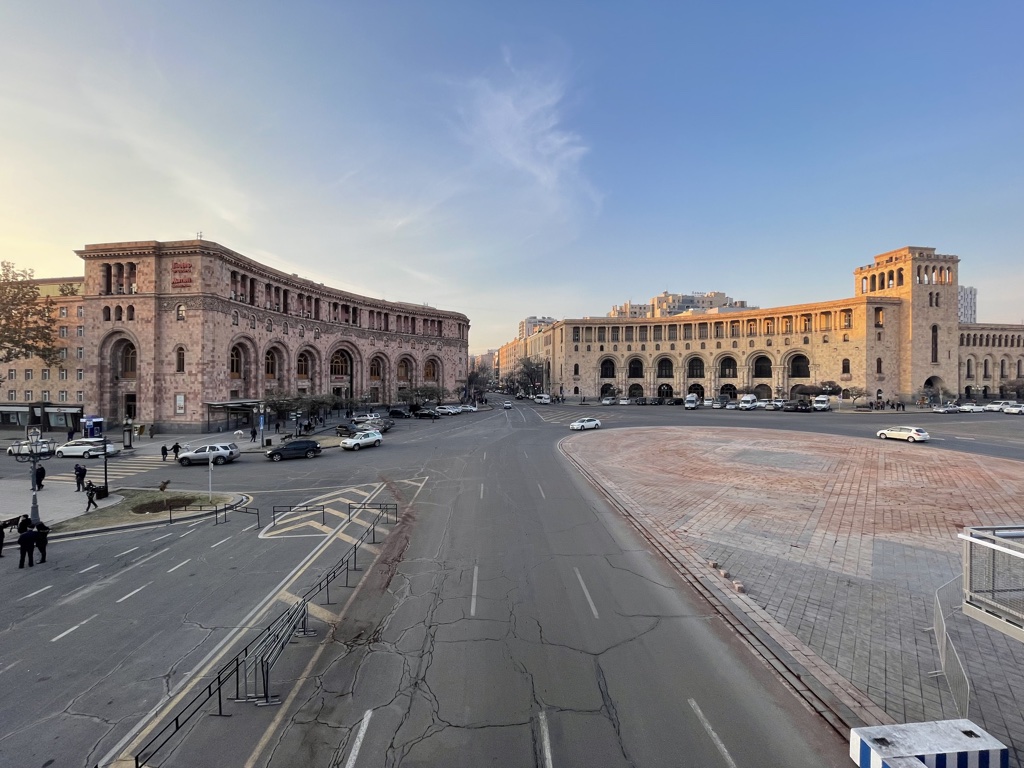 Yerevan Armenia republic square