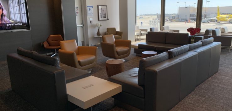 Air Canada Maple Leaf Lounge LAX Review
