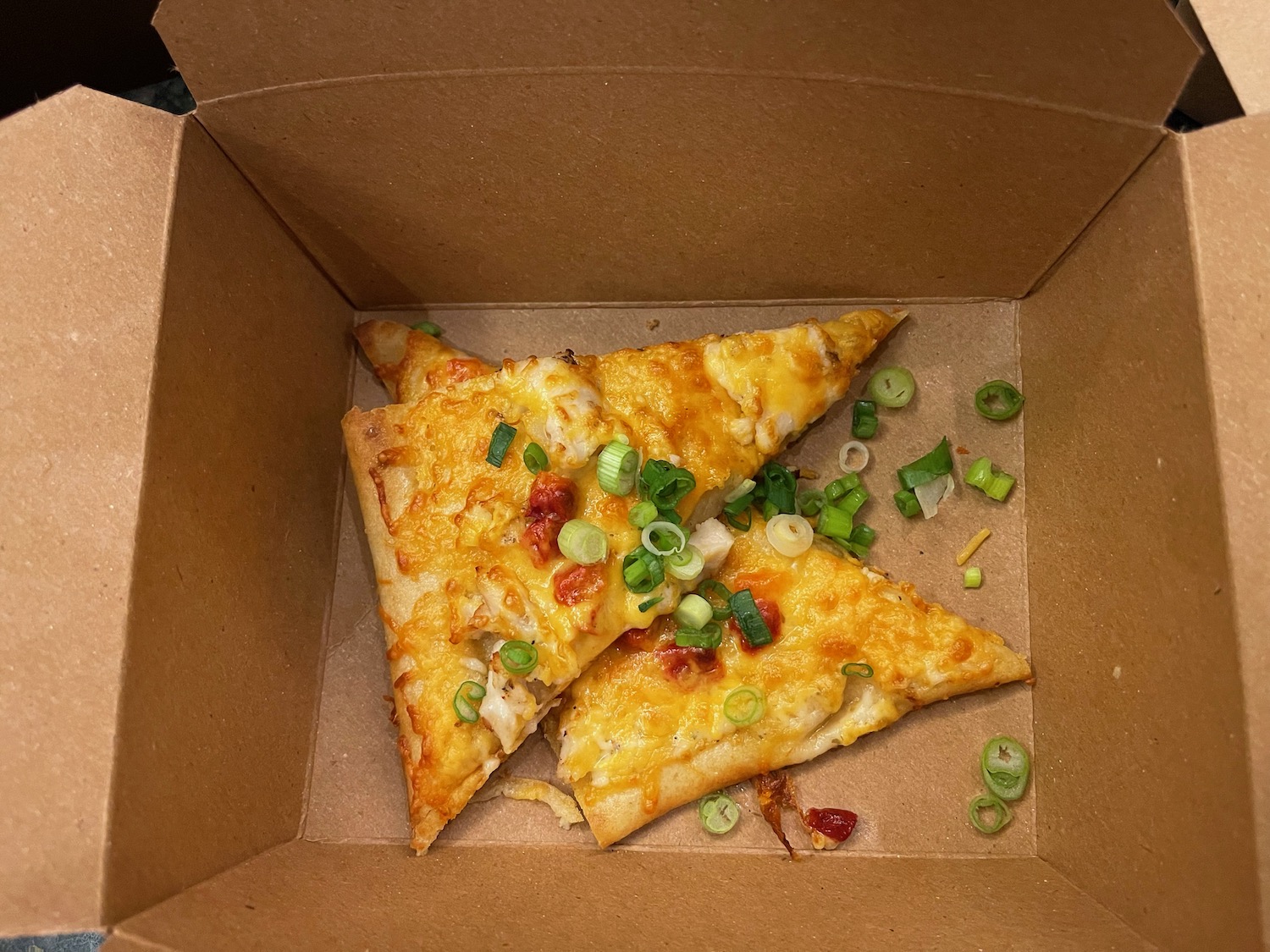 a pizza in a box