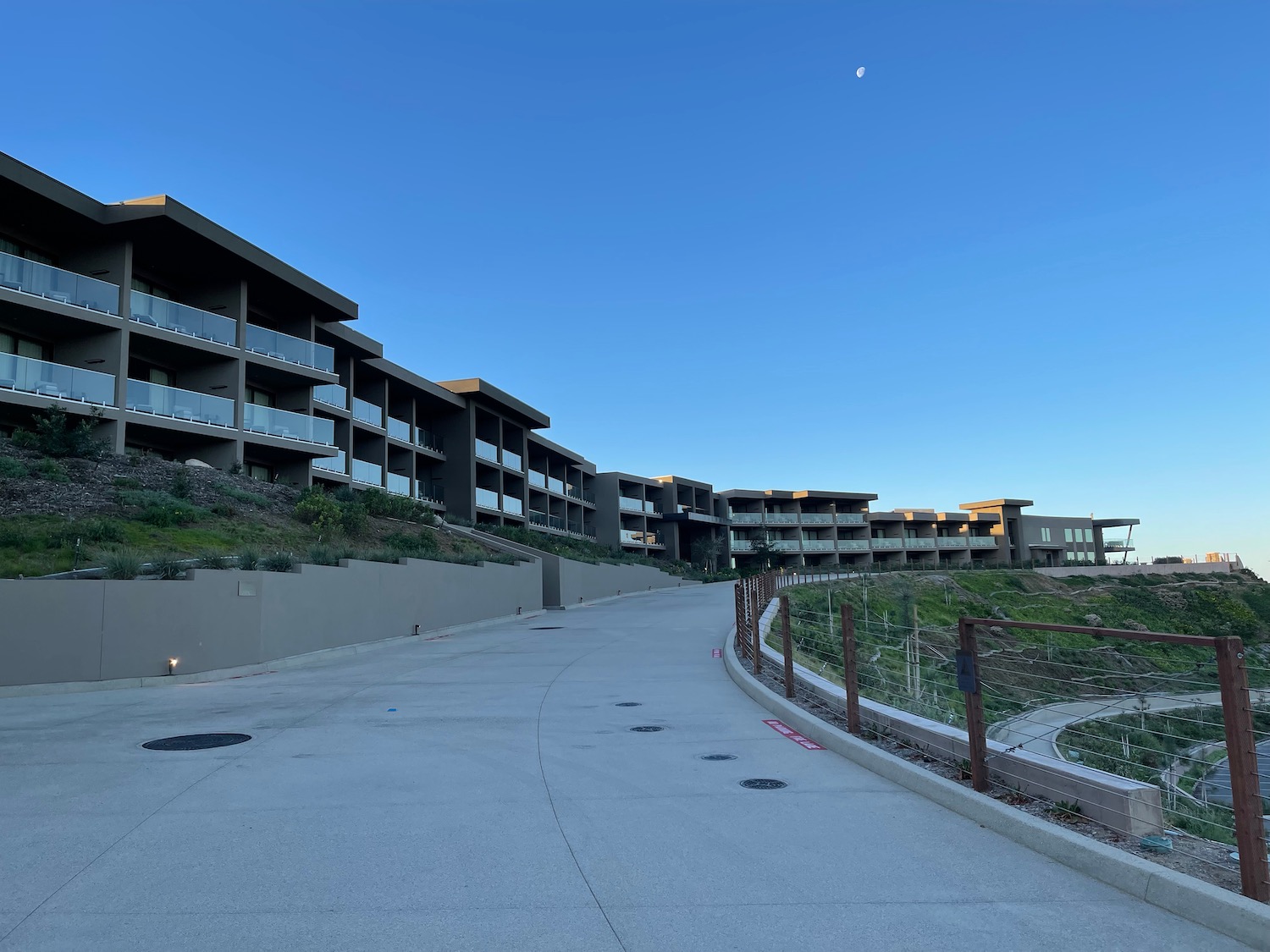 a road leading to a building