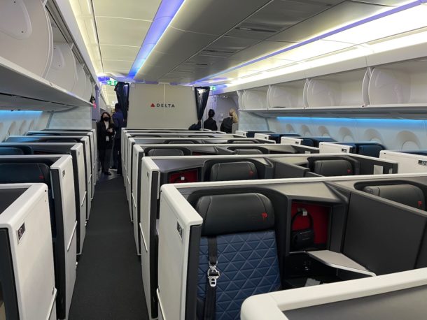 First Impressions: A350 Delta One Suites (Business Class) - Live and ...