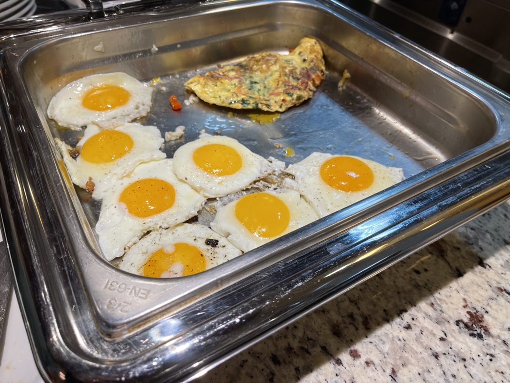 Hyatt Place Yerevan Armenia breakfast egg options