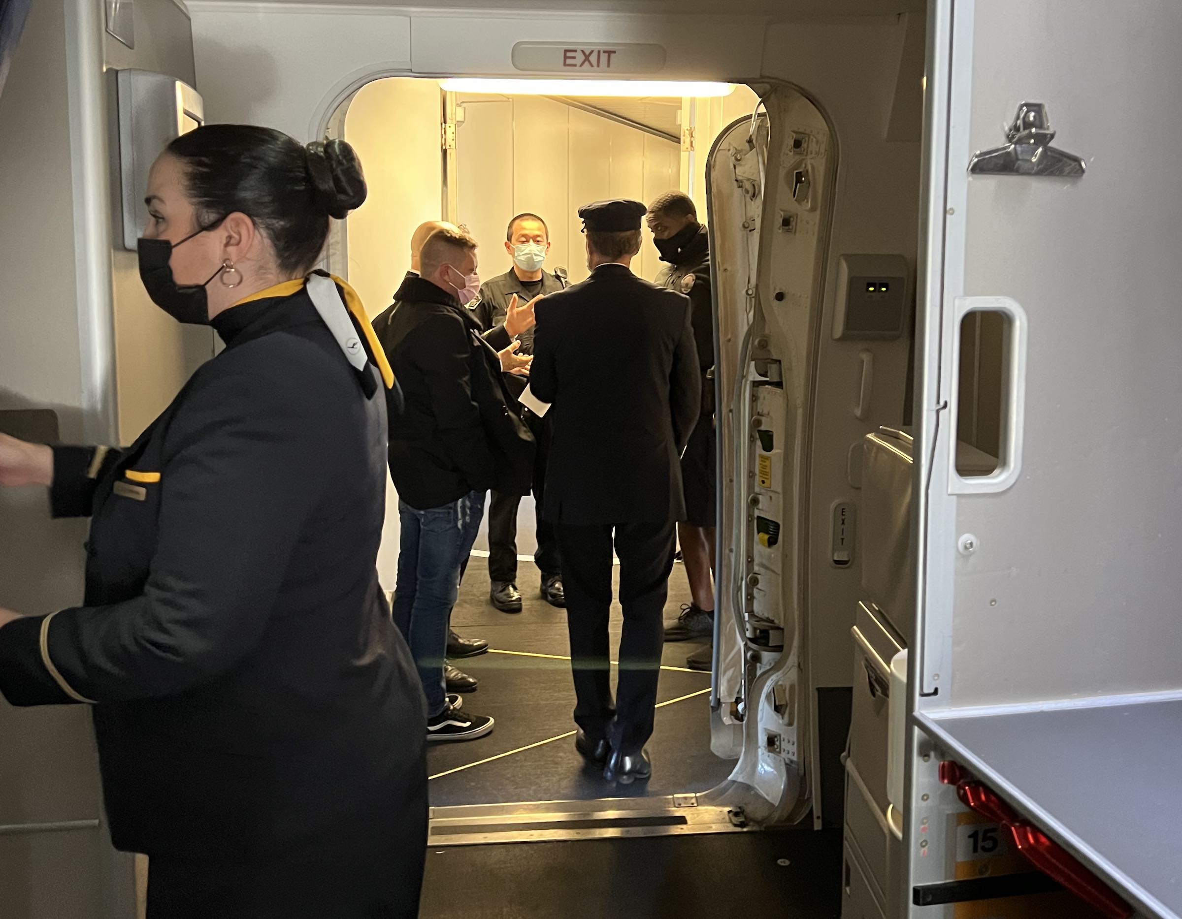 Even In Lufthansa First Class, You Can't Smoke Pot In The Lavatory