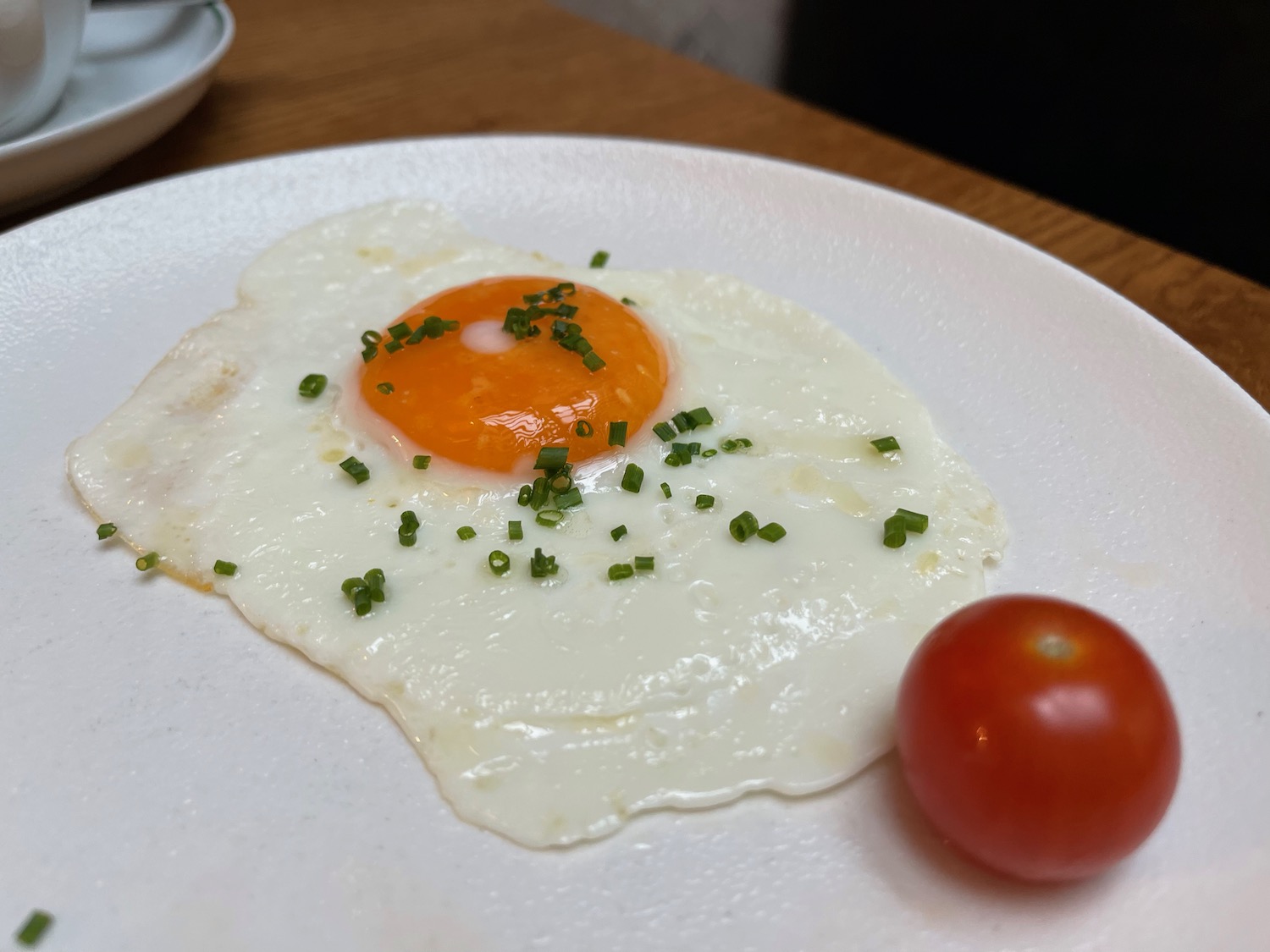 a plate of food on a table