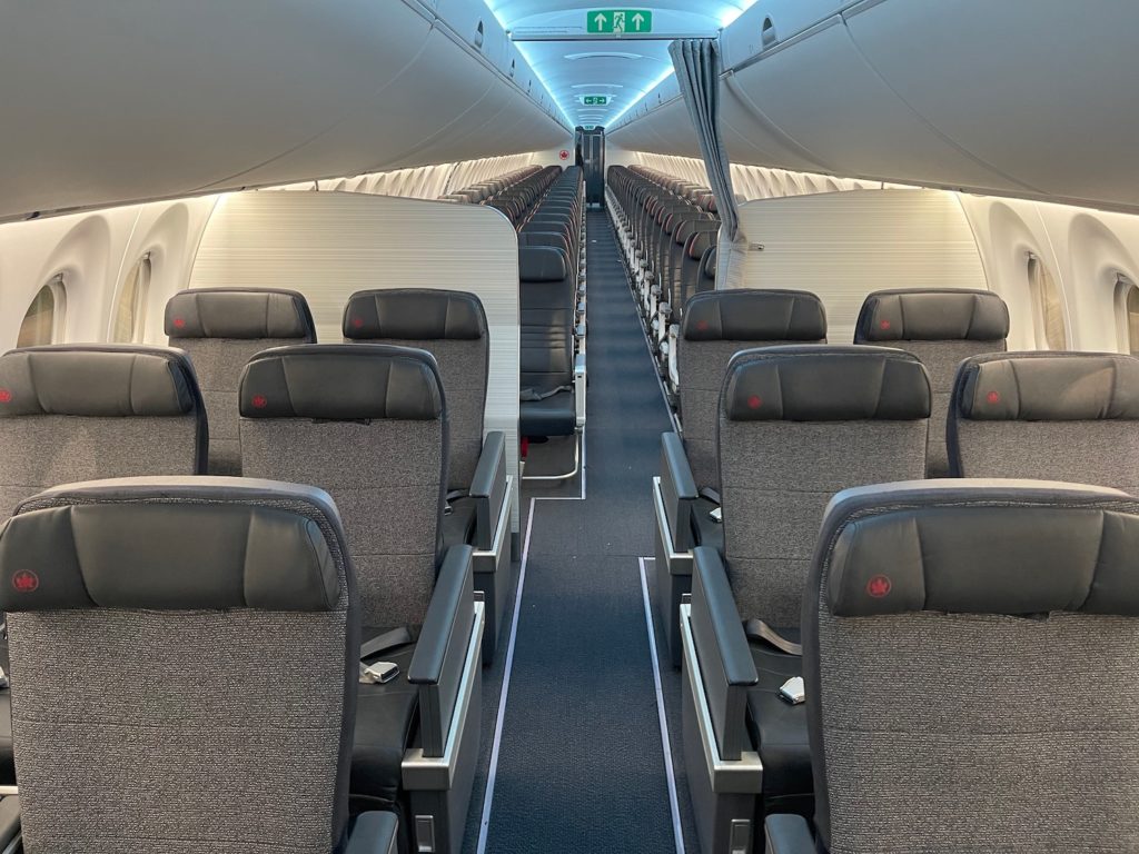 Review: Air Canada A220 Business Class - Live And Let's Fly