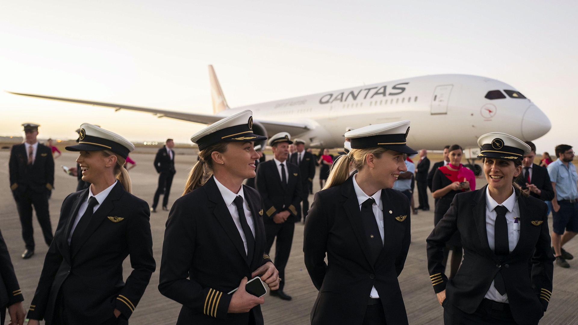 a group of people in uniform