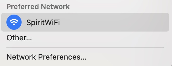 spirit airlines wifi connecting