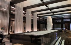 Hyatt Grand Central review lobby art