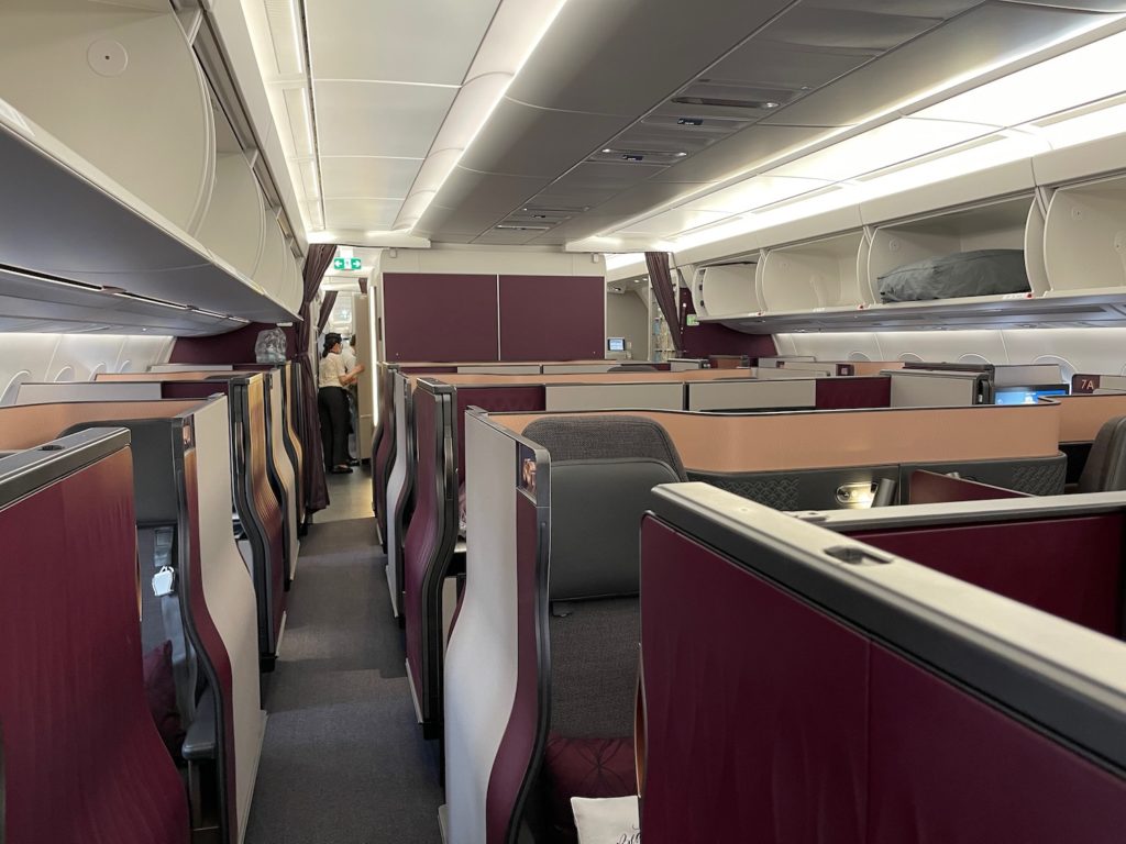 First Impressions: Qatar Airways A350-1000 Business Class - Live and ...