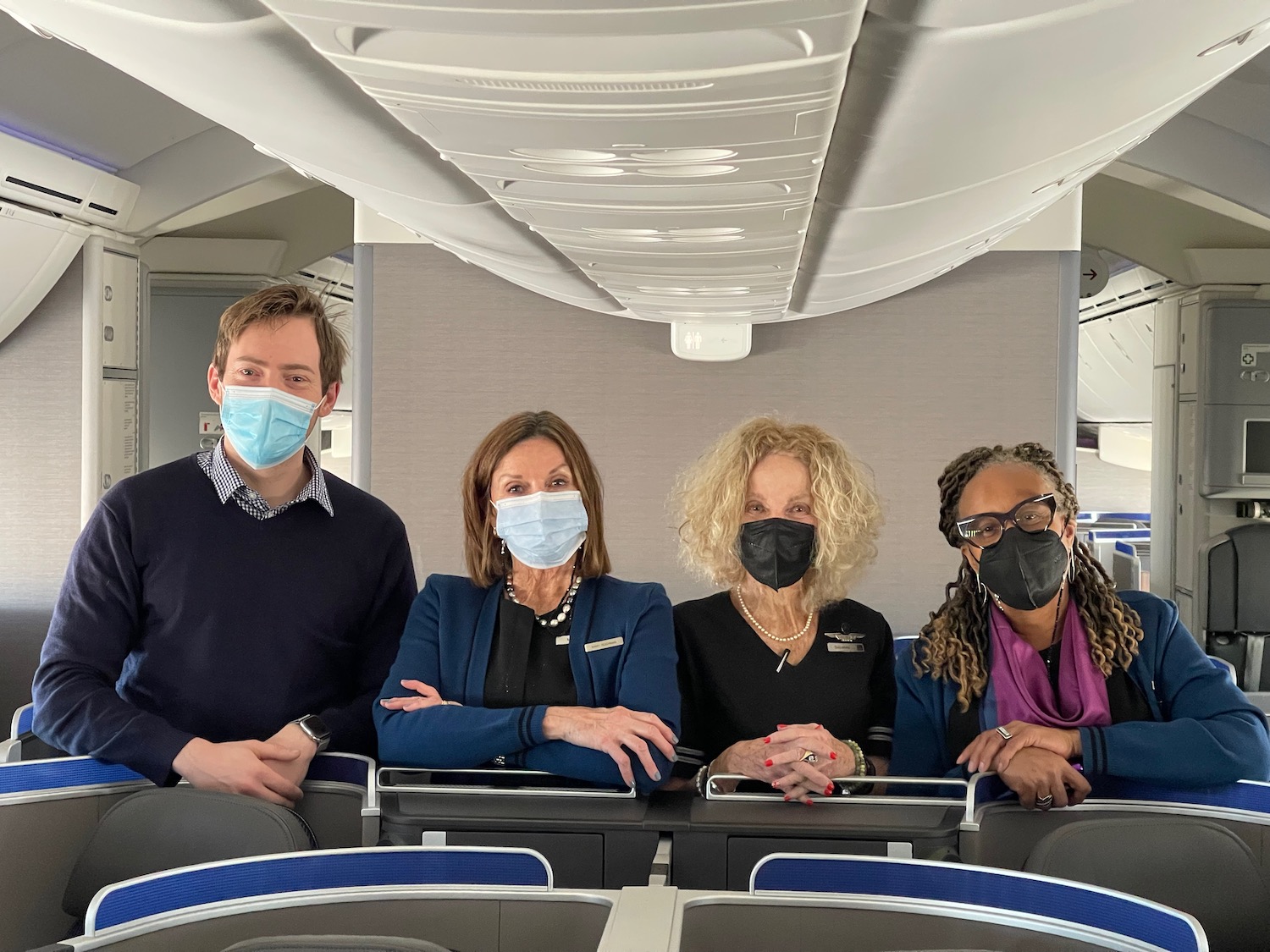 a group of people wearing face masks