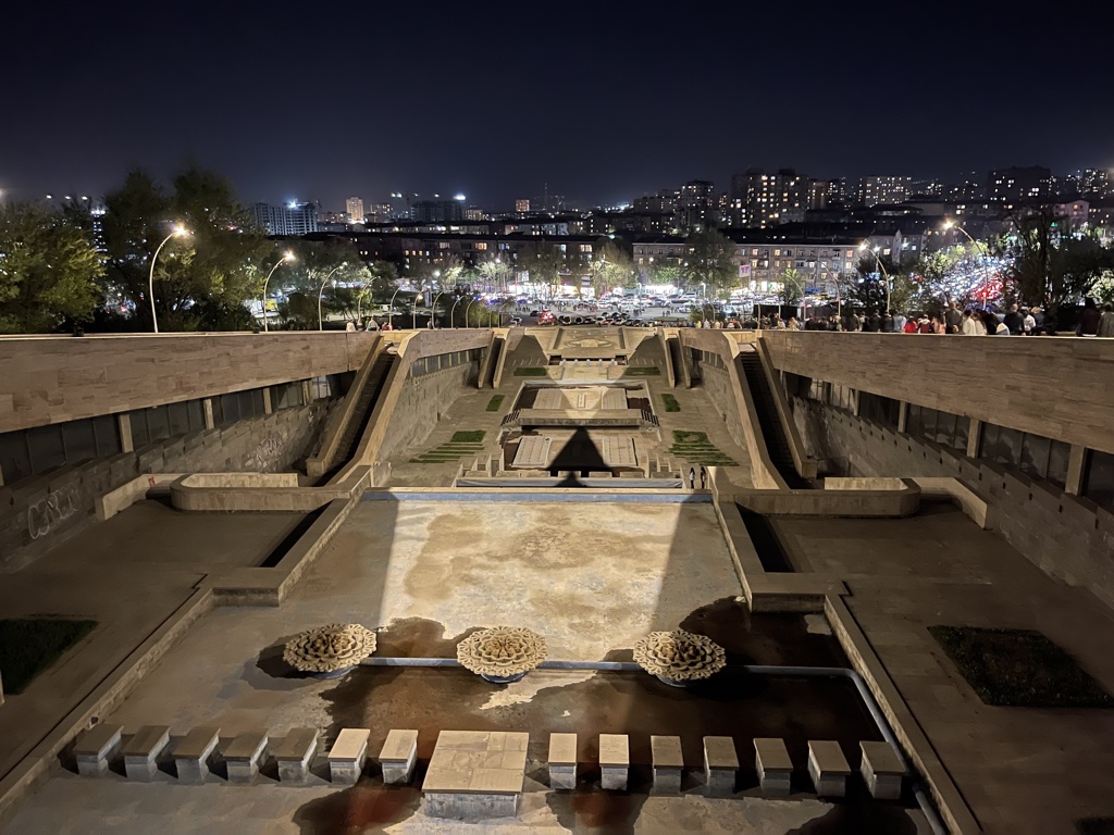 Armenian Genocide Remembrance Day stairs