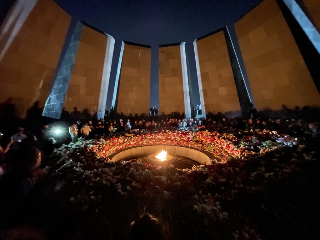 Armenian Genocide Remembrance Day wide shot