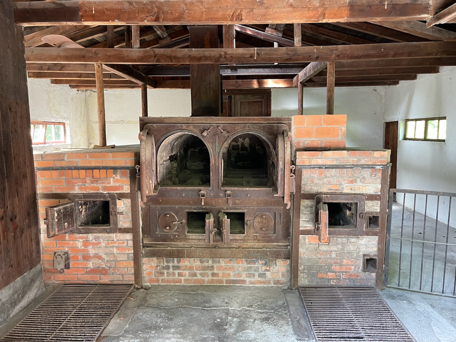 an old brick oven