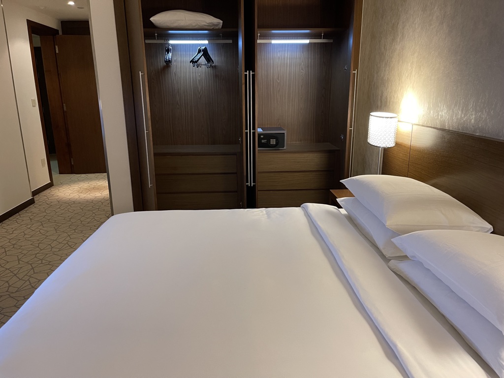 Hyatt Place Dubai Al Rigga bed wardrobes