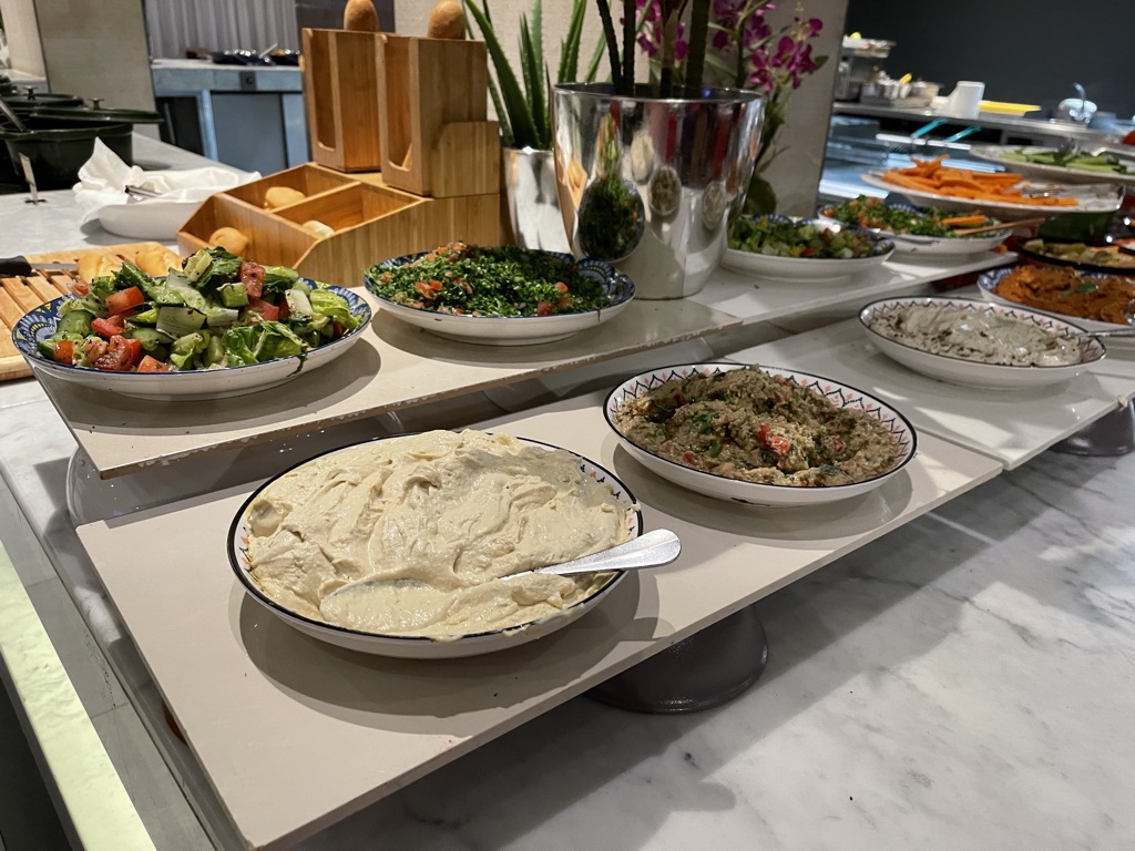 Hyatt Place Dubai Wasl hummus