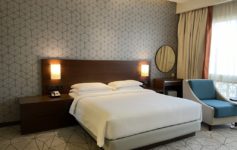 Hyatt Place Dubai Wasl master bedroom