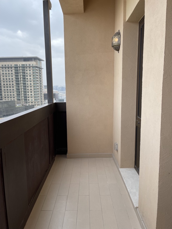 Hyatt Place Dubai Wasl suite balcony