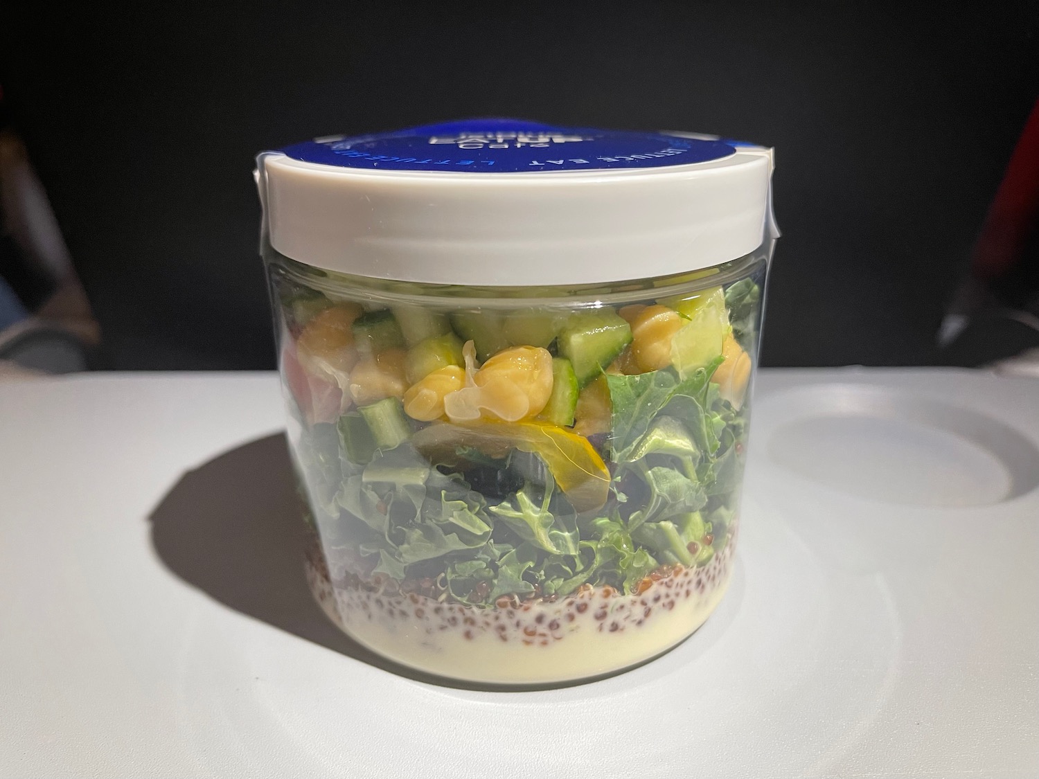 a salad in a jar