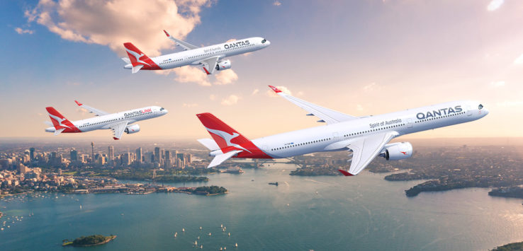 a group of airplanes flying over water