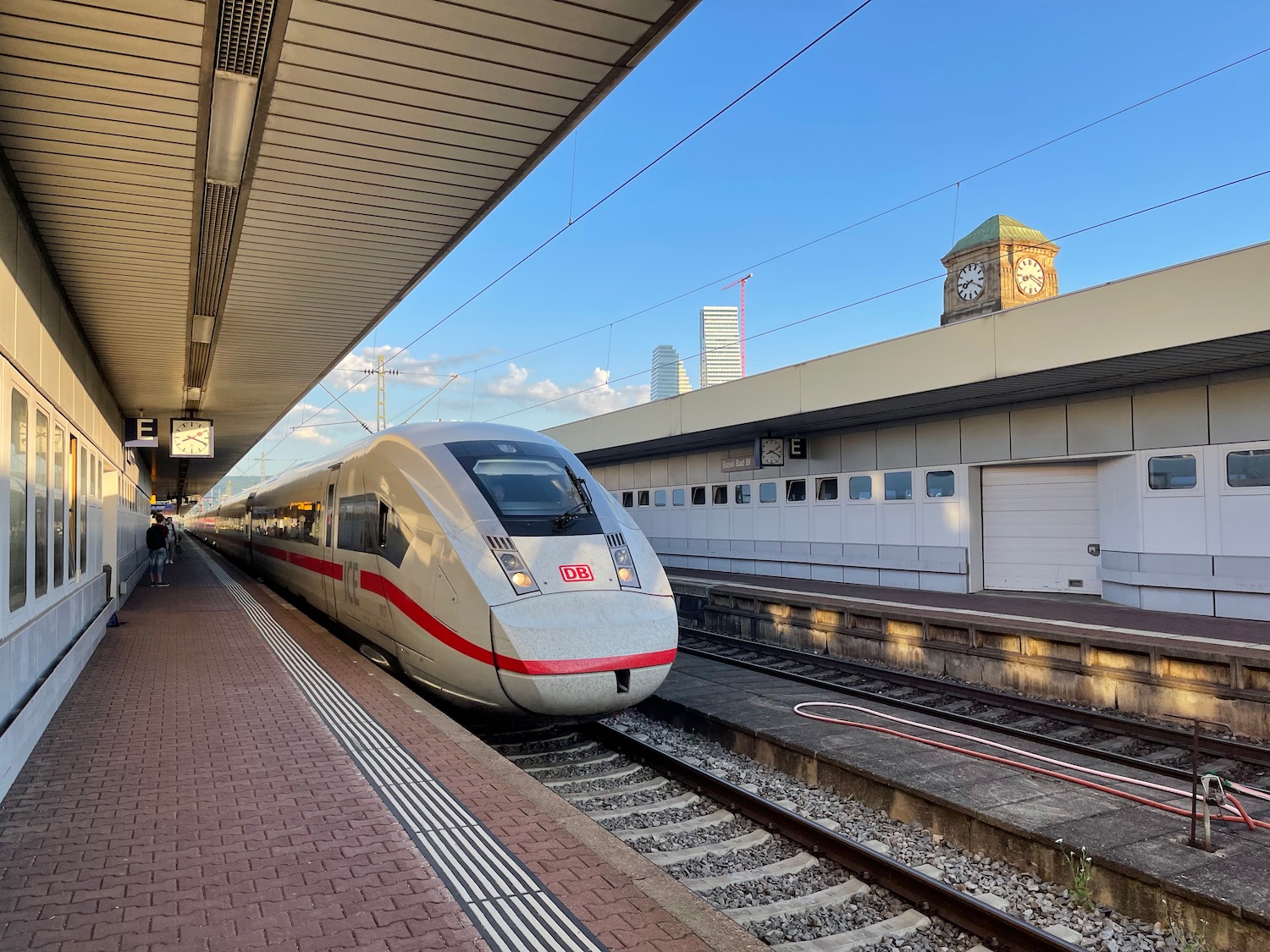 a train at a station