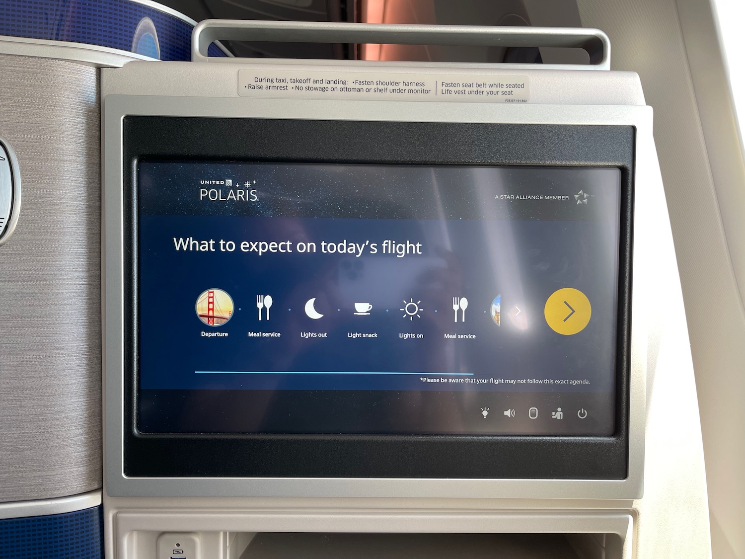 a screen on a plane