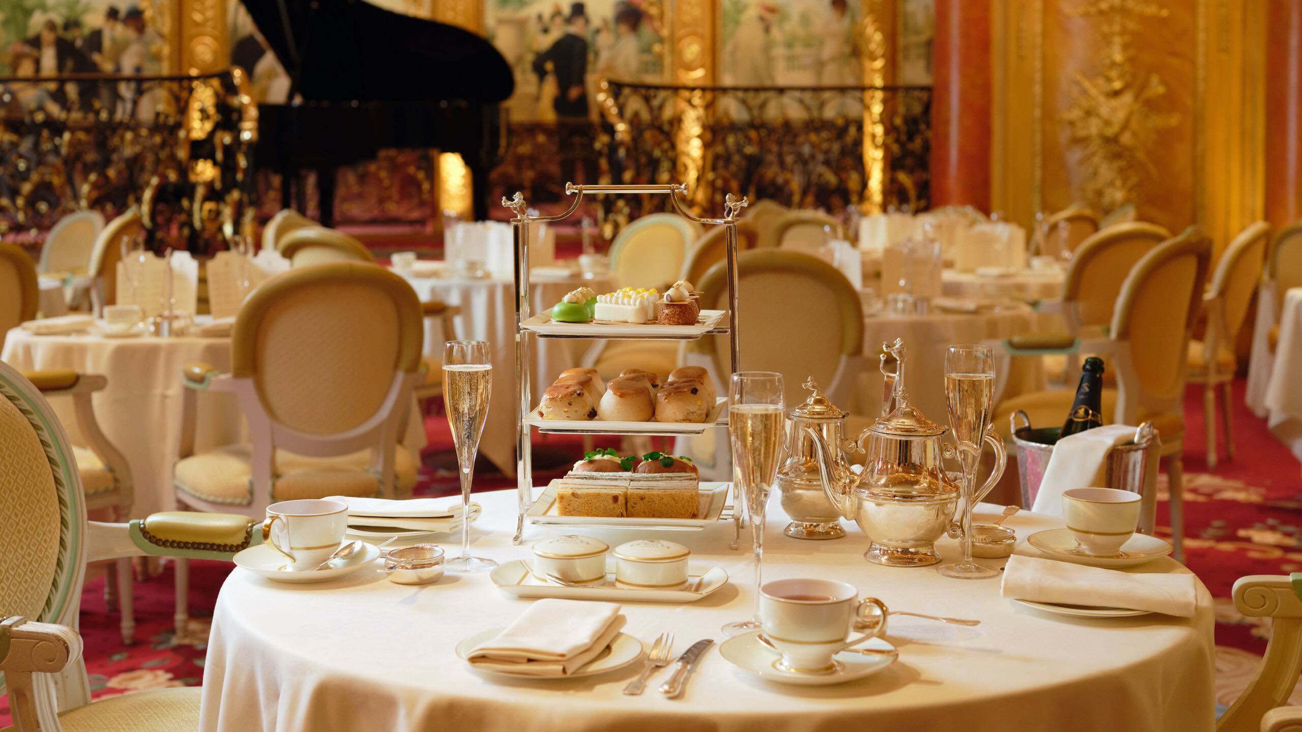 a table set for a tea party