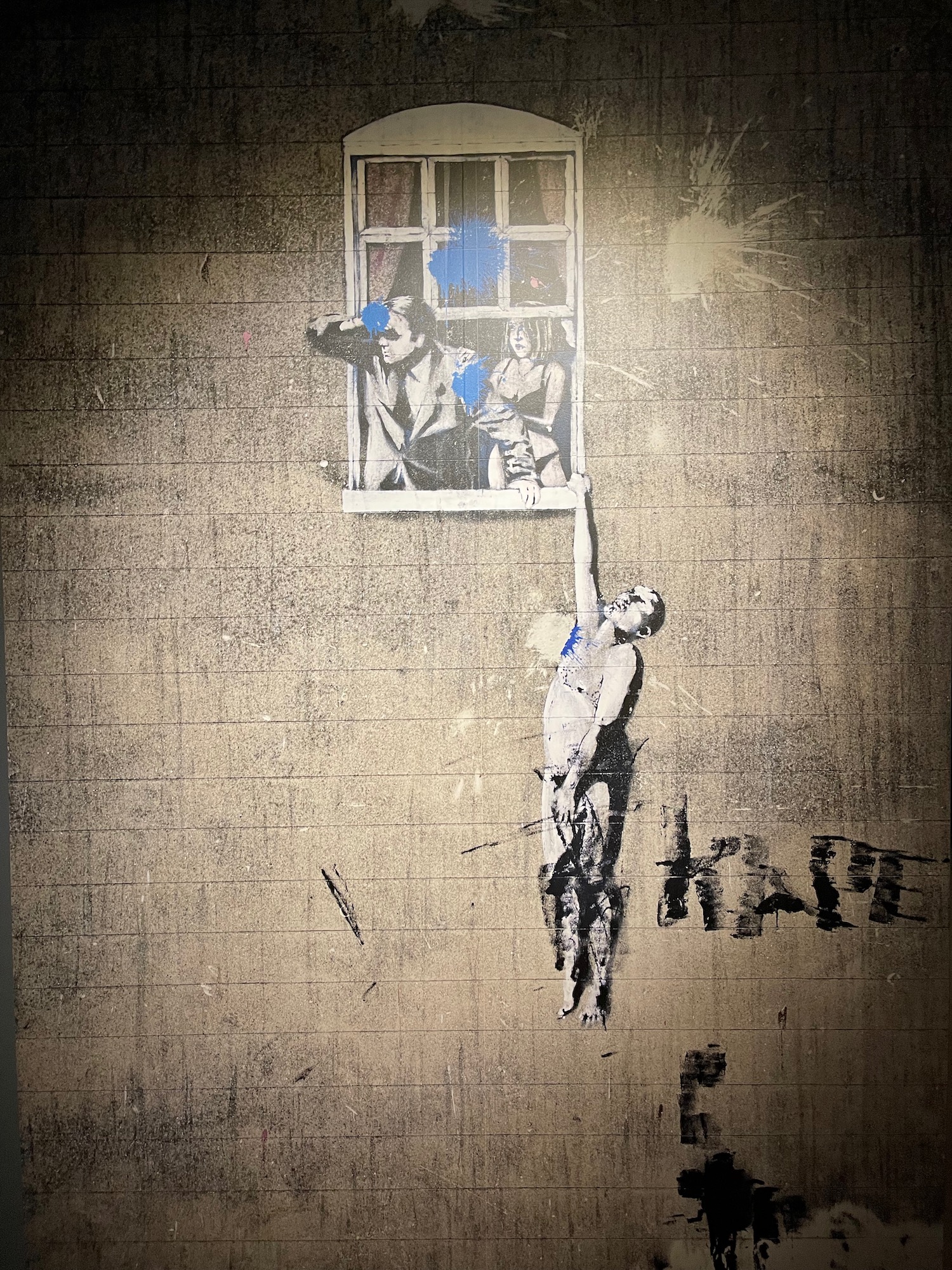 Quadro – Graffiti Slogan by Banksy