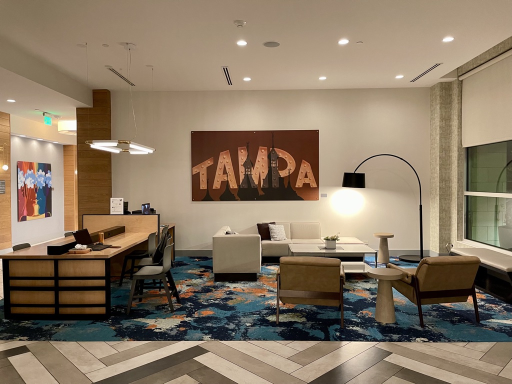 Hyatt House Tampa Airport Westshore lobby