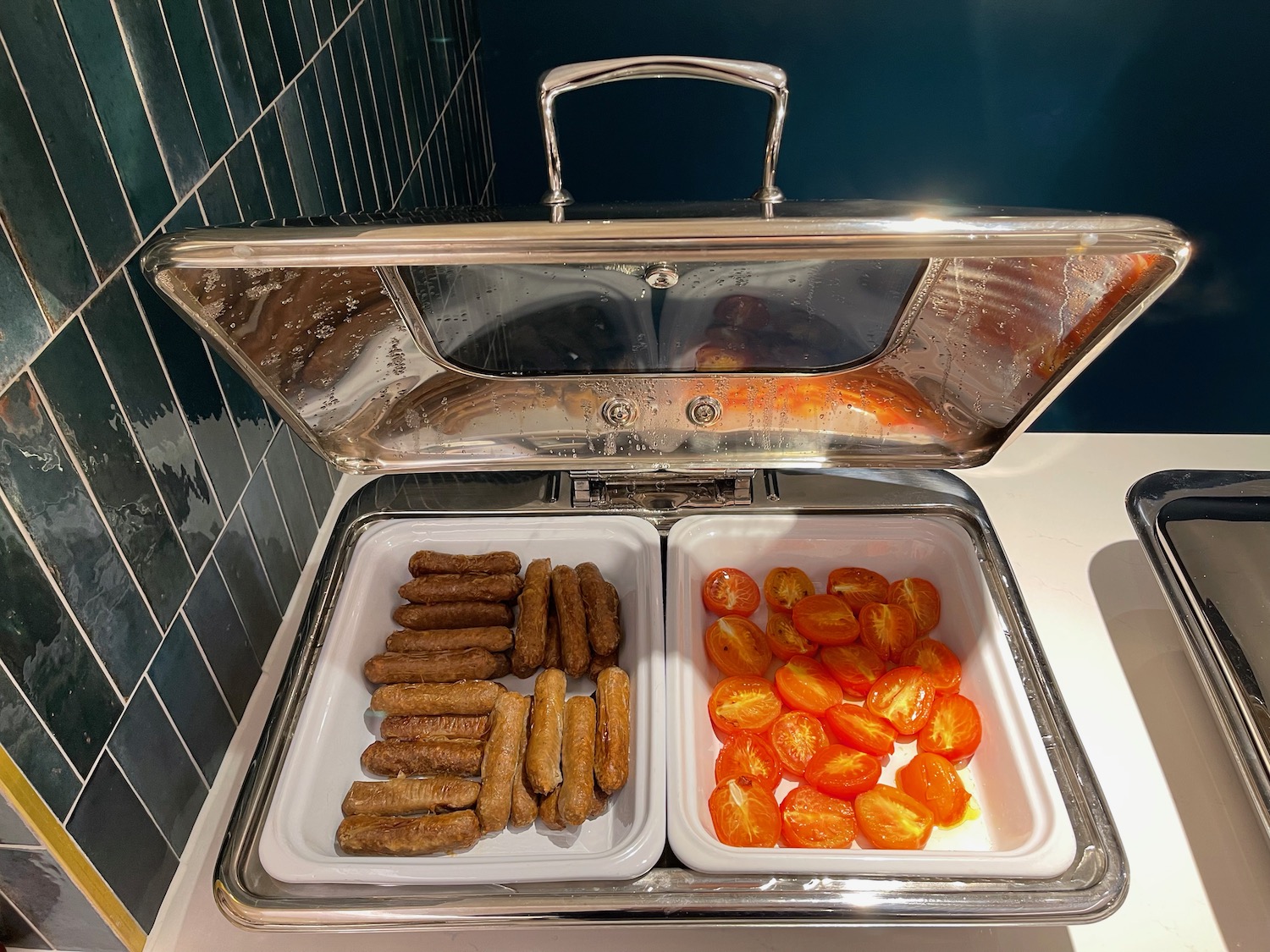 food in a tray with a lid