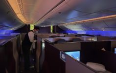 Qatar Airways 777 Qsuite Business class
