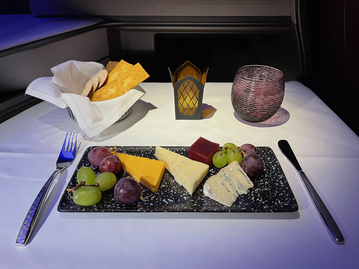 a plate of food on a table