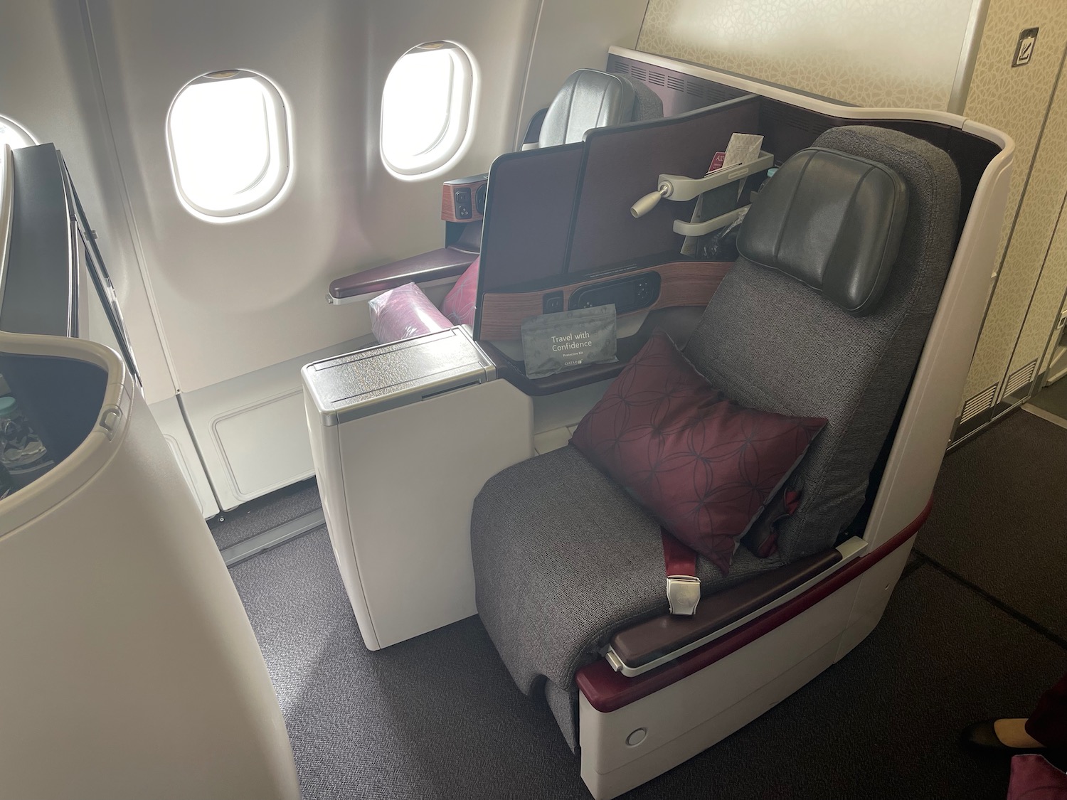 For its business and first-class passengers, Qatar Airways has