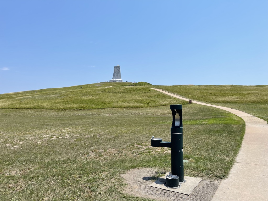 Wright brothers national memorial monument path