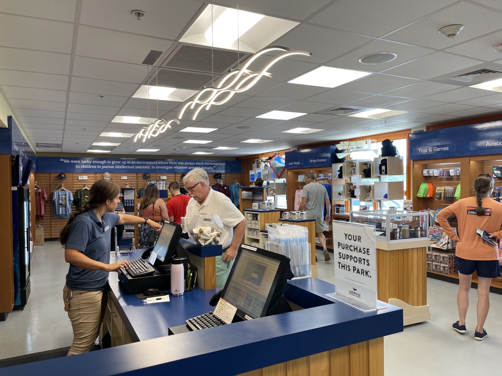 Wright brothers national memorial shop