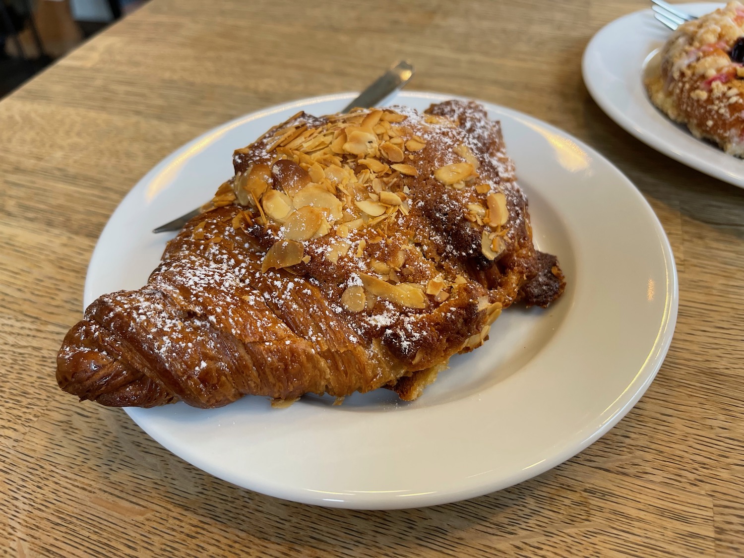 a plate of food on a table