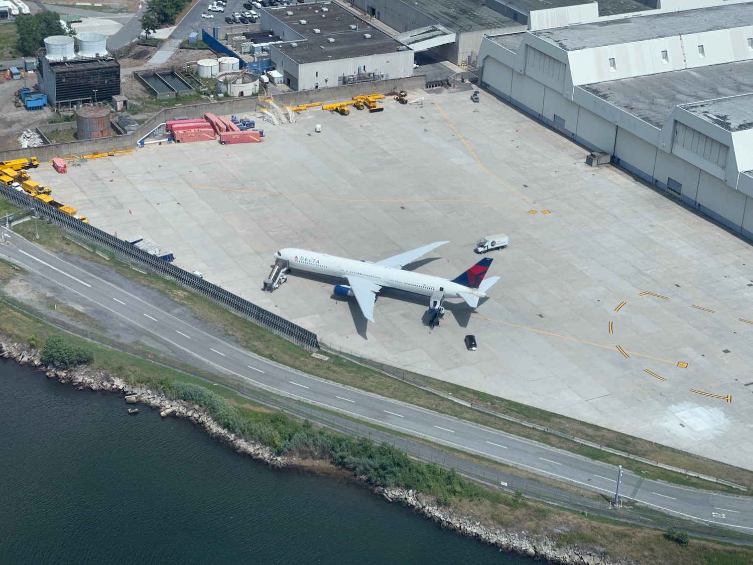 an airplane on the runway