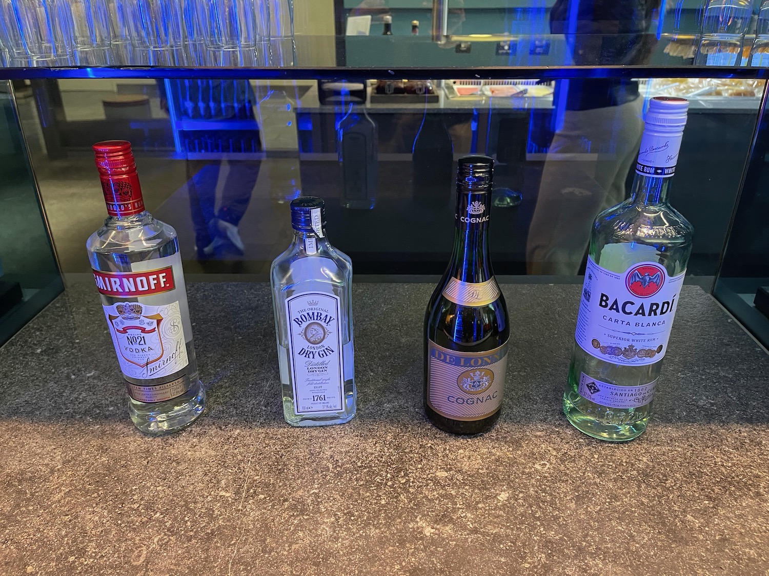 a group of bottles of alcohol