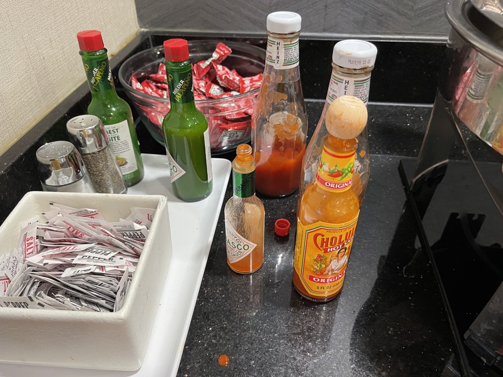 Hyatt House Sterling Dulles Airport-North breakfast condiments