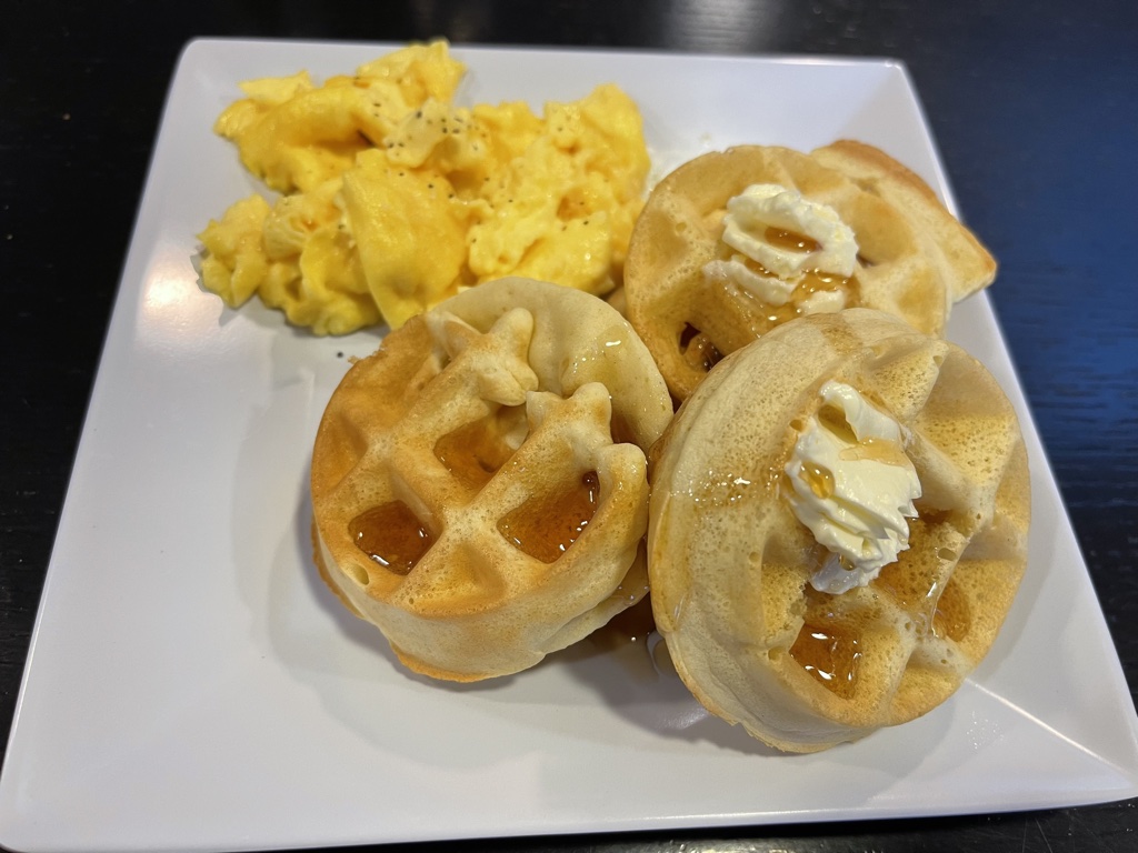 Hyatt House Sterling Dulles Airport-North waffles and eggs