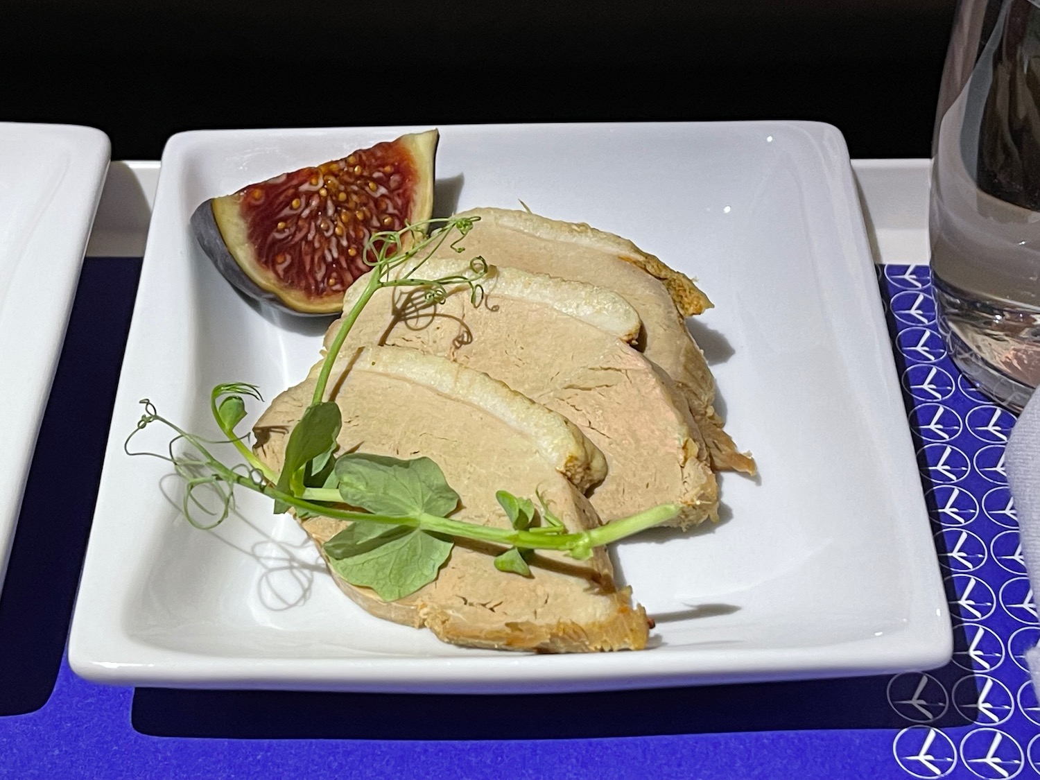 a plate of food on a table