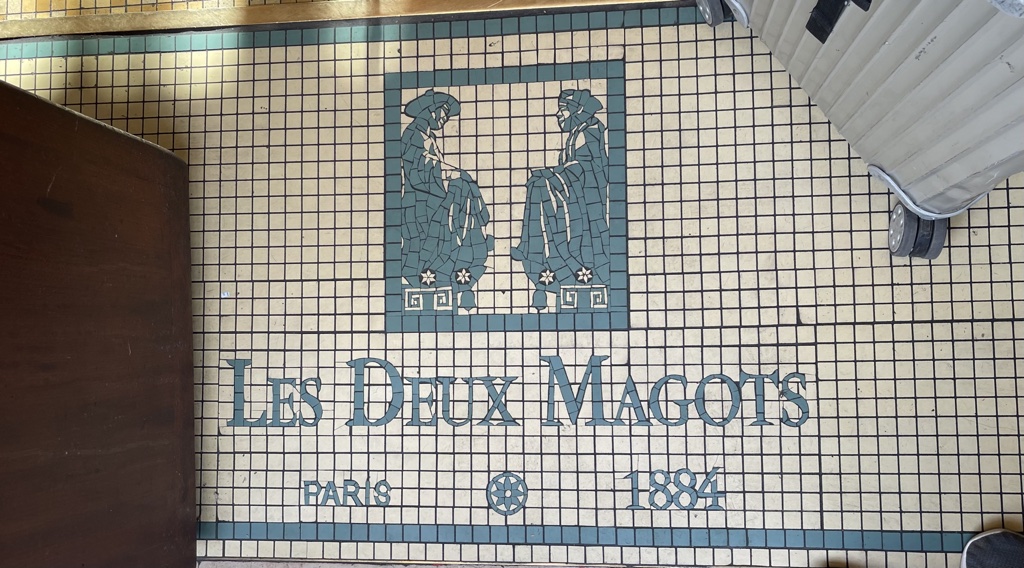 Les Deux Magots tiles