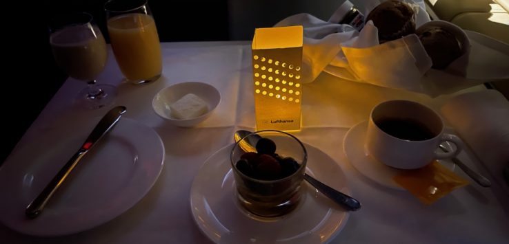 Lufthansa Candlelight Breakfast