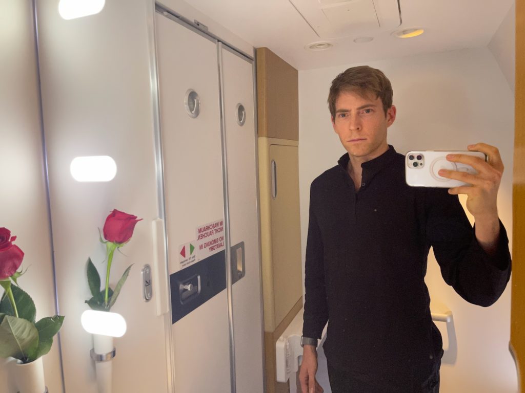 Lufthansa First Class Pajamas Now Porsche Design Branded Live and Let