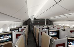 American Airlines Business Class Quantity