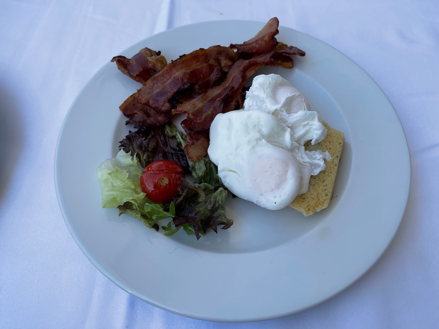 a plate of food on a table