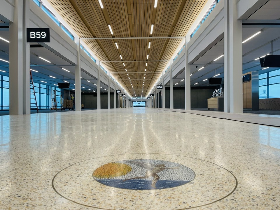 Kansas CIty Airport New Terminal completed Daniel Palen