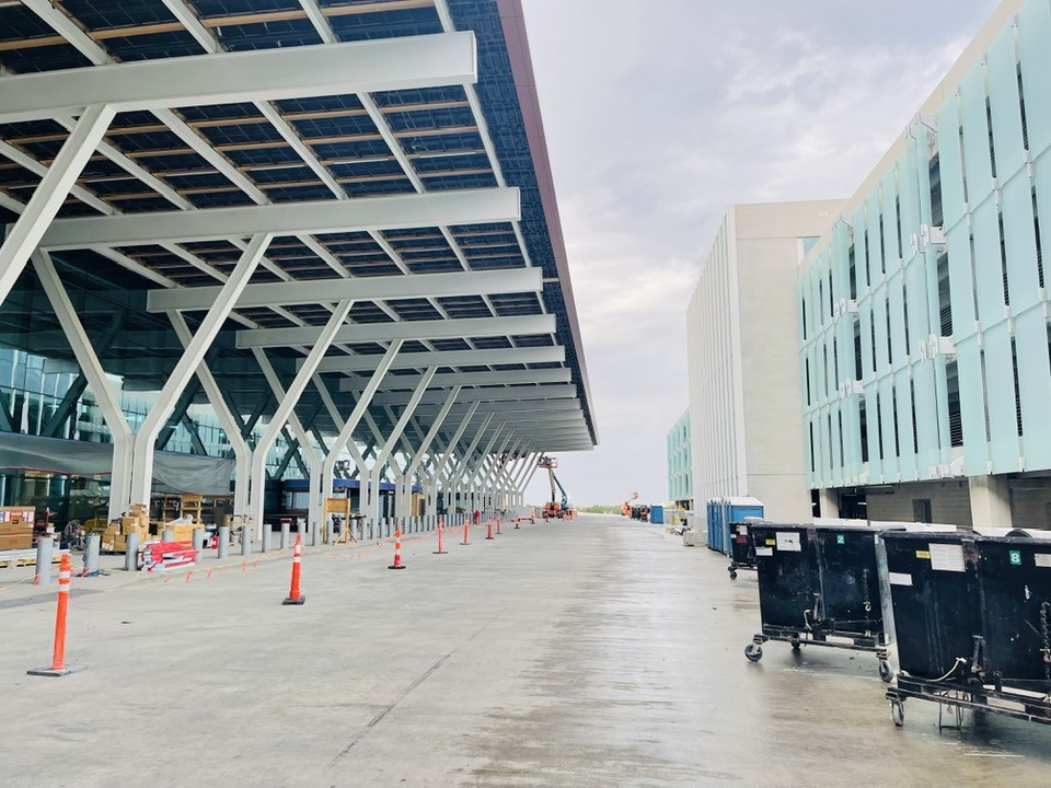 Kansas CIty Airport New Terminal departures Daniel Palen