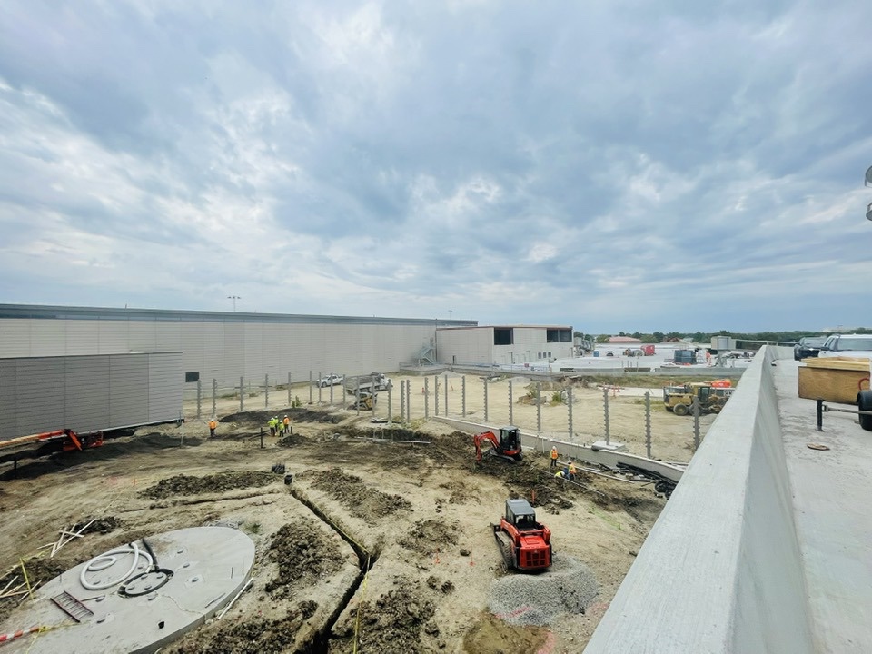 Kansas CIty Airport New Terminal dirt construction Daniel Palen